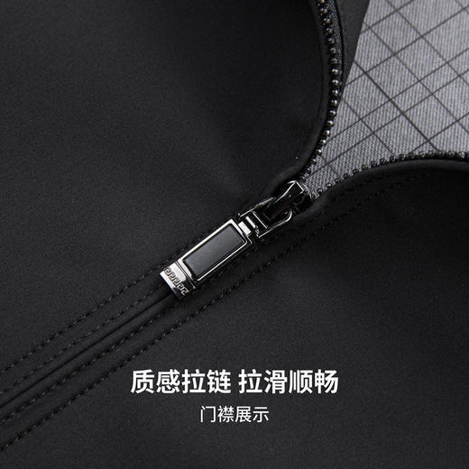 【扛皱平整】圣得西男士外套2026新款今年流行翻领行政商务夹克 商品图6