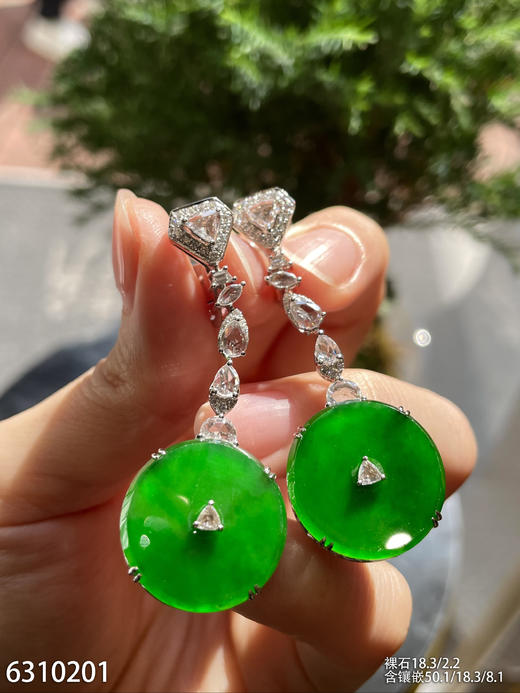 6310201，平安扣耳坠。具体价格微信咨询 商品图3