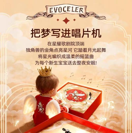 英国evoceler新生婴儿礼盒马年安抚玩具马宝宝音乐见面礼玩偶礼物 商品图1