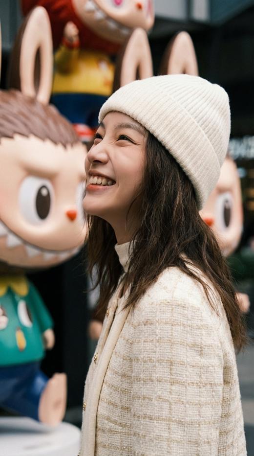 法式单排扣撞色小香外套 商品图2