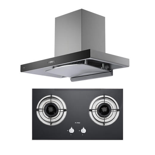 方太组合【油烟机CXW-358-EM35T 顶吸+天然气灶JZT-02-TH13B】 商品图1