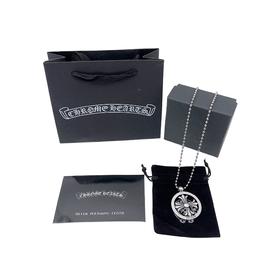 克罗心 圆圈十字花大吊坠！