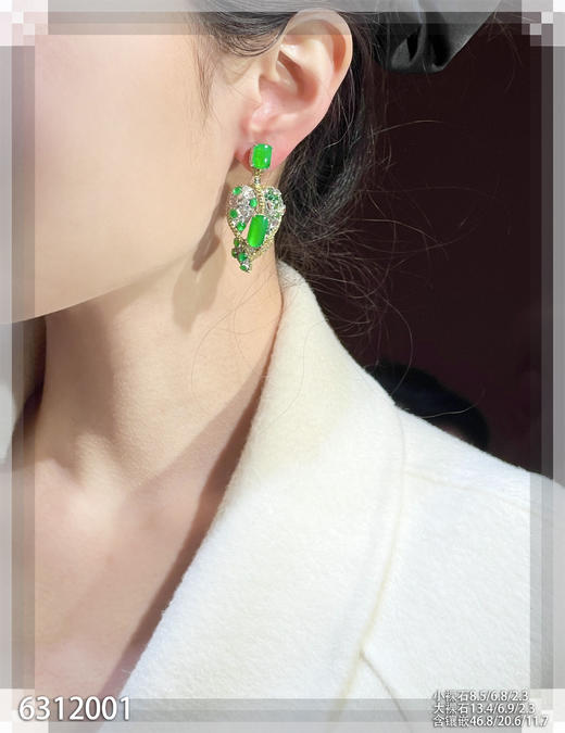 6312001，无事牌耳坠。具体价格微信咨询 商品图4