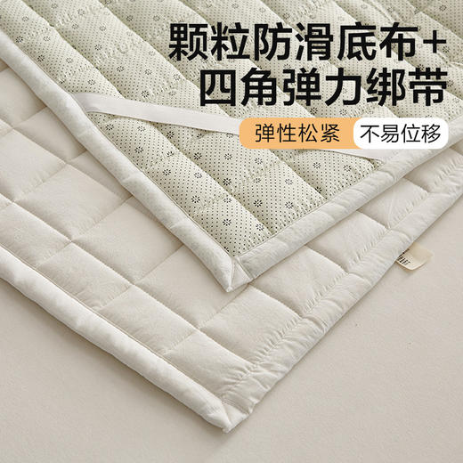 VP923153812010 博洋家纺 全棉棉花床褥家用防滑保护垫被纯棉学生床垫褥子四季可水洗棉花垫【180*200cm】 商品图2