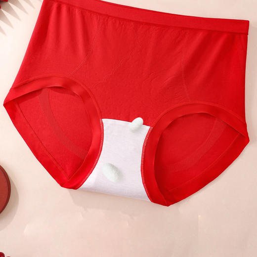 【3条装】女士大码喜庆鸿运内裤新年内裤礼盒【CSL25276】 商品图2