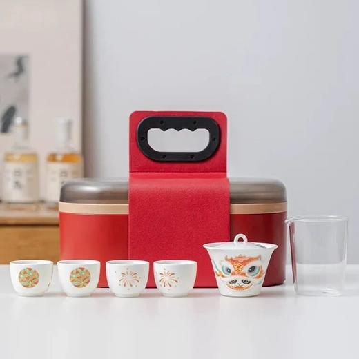 小罐茶·茶几味拾欢茶具套装｜羊脂玉瓷，便携收纳，随时享受喝茶～雅致新年礼 商品图6