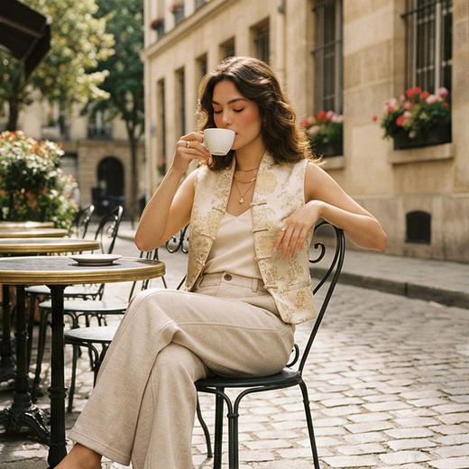 NANSONGSILK/NS新中式90白鹅绒保暖防寒鹅绒裤子B16B54226Z南宋 商品图5