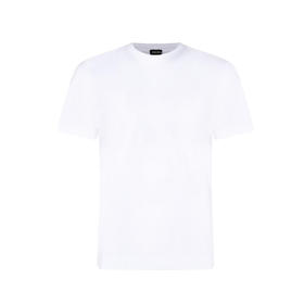 ZEGNA 杰尼亚 男士棉质圆领短袖T恤 白色 UH360A3 H765NL N00