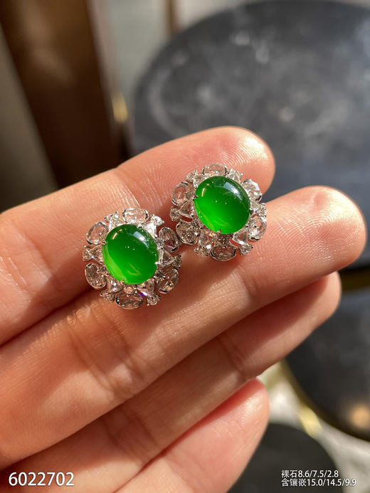 蛋面耳钉【6022702】具体价格微信咨询 商品图3