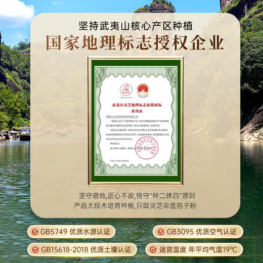 固元生泰破壁孢子粉 100g/瓶*2瓶 增强免疫力 中老年人营养滋补保健品 礼盒包装 商品图3