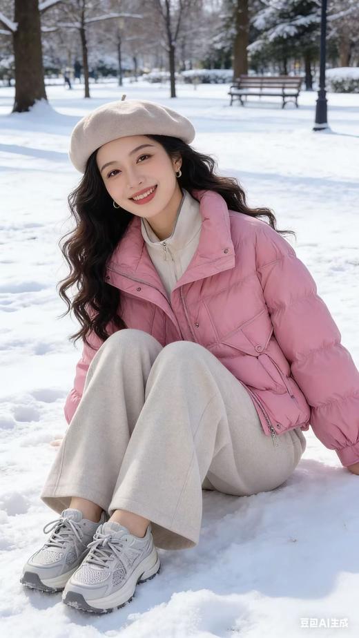 581308时尚短款羽绒服 商品图0