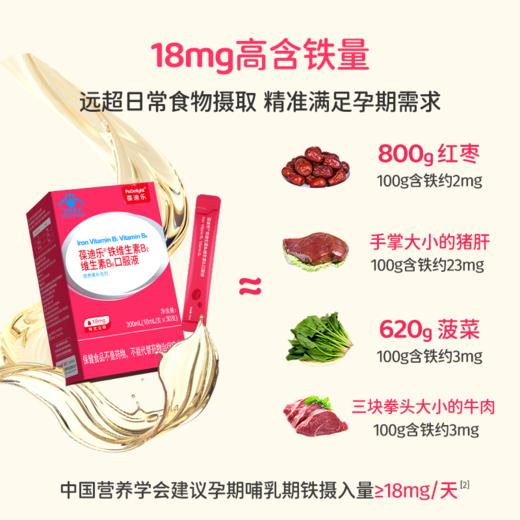 葆迪乐铁维生素B2B6口服液 商品图3