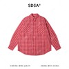 2209SDSA男装2026新款高贵轻奢美式复古撞色格纹格子长袖衬衫百搭衬衣 商品缩略图1