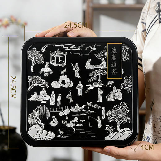 曼松古树普洱茶饼原山生茶礼盒悟道醒神云南小叶种晒青毛茶 商品图4