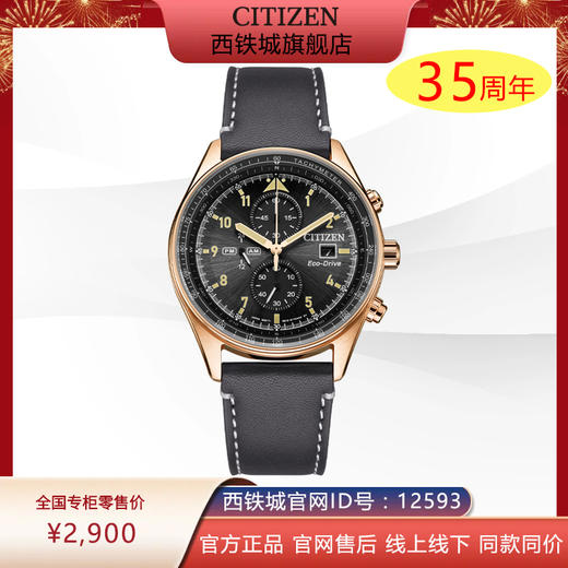 西铁城日本官方正品新款FF系列飞行风CA0773-15E 商品图1