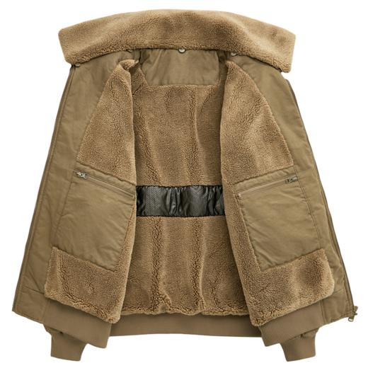 【2.12-2.26停发】TRESPASS 复古水洗双面穿加绒棉外套 13019824 商品图6