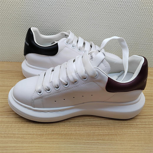 2024豪行秋冬新款24319605真皮时尚休闲中跟女鞋小白鞋 商品图3