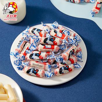 大白兔 原味奶糖500g约90颗上海特产结婚喜糖 原厂袋 经典糖果 儿童零食 商品图0