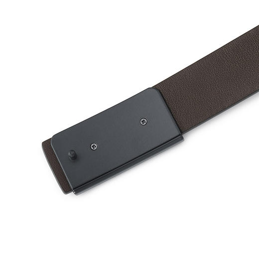 6923279403362 金利来goldlion 【男士礼物】休闲男士皮带腰带头层牛皮板扣男皮带【1200MM】 商品图2