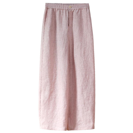 牧衣游原创 炒色汉麻休闲长裤新款通勤随性松弛感宽松裤子 光语 商品图4