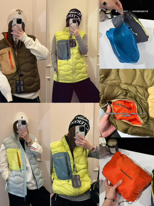 年末亏本清❗️壁克峰吐司羽绒马甲 男女款 亏清不tui换 商品图1