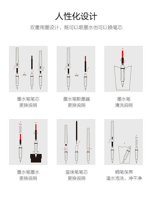 LM2140254 LAMY 【热销爆款】凌美演艺宝珠笔德国进口高档商务办公文具签字笔 商品图4