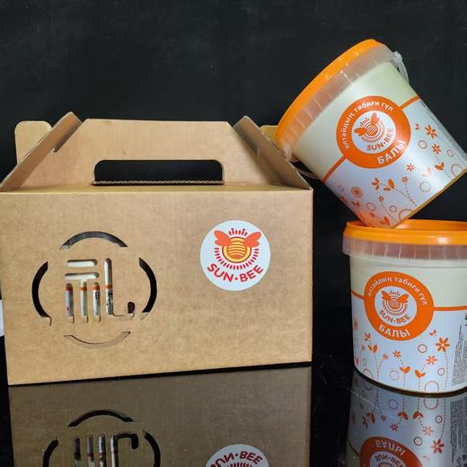 【地道好味 | 哈萨克斯坦向日葵蜂蜜】颜色金黄，味道甘甜适中，质地浓稠，吃法多种多样，家中四季常备~ 商品图3