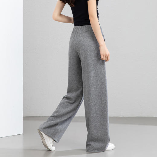 「高货xg」全新升级【铂金会员201/天猫269/差价68】(40914)洛诗琳亲款休闲运动裤2026春季新款宽松显瘦抽绳弯刀裤 商品图2