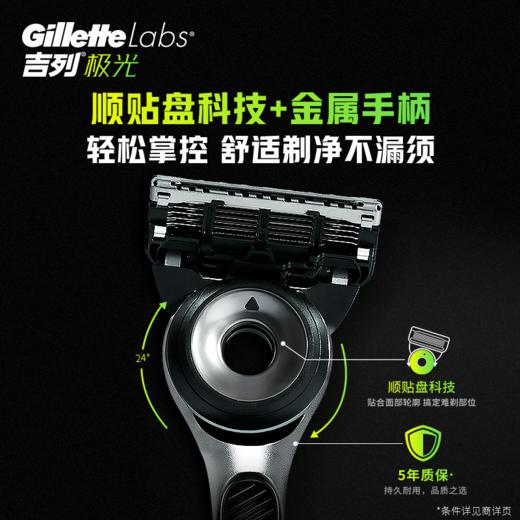 吉列极光剃须刀1刀架2刀头1底座 商品图3
