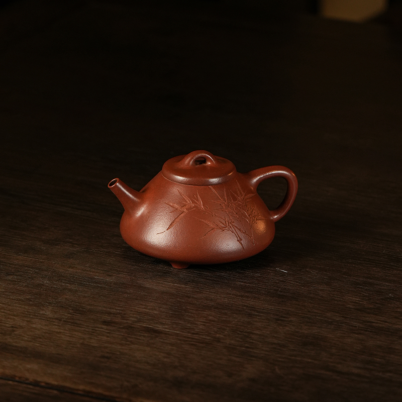 龙德堂陶艺 徐飞制《子冶石瓢》原矿底槽清 260cc 库存请咨询客服