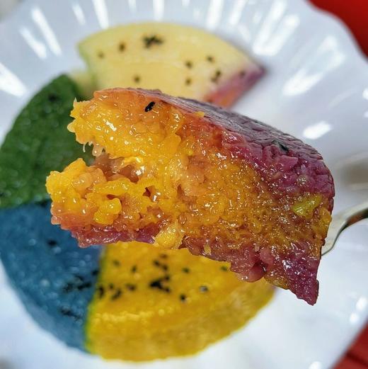 【好运年年八宝饭】传统中式甜点，年夜饭的压轴大菜，既可作主食，又可作甜品，黑糖大枣八宝饭、的五彩菠萝、白米豆沙、糯叽叽，软糯微甜，轻挖一勺，米的清甜加上馅儿的绵密，绵软细腻 商品图5