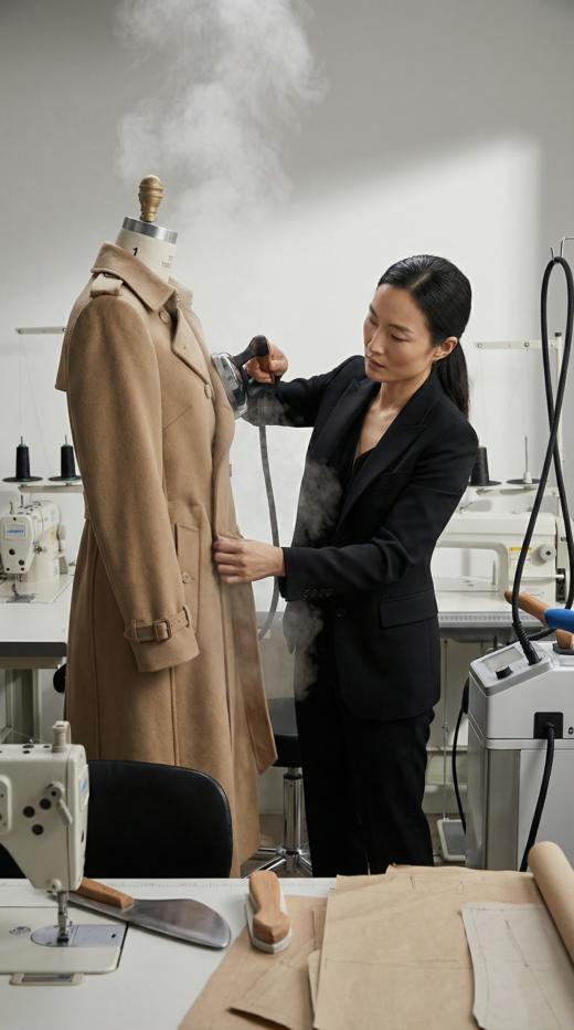 BR经典双排扣腰带风衣 商品图3