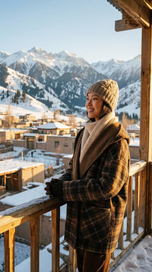 连帽两面穿双面手工中长大衣 商品图6