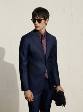 「55款可选」Stylbiella Power Super 120's 300克重自然纬弹澳洲美丽诺羊毛全麻衬西装套装