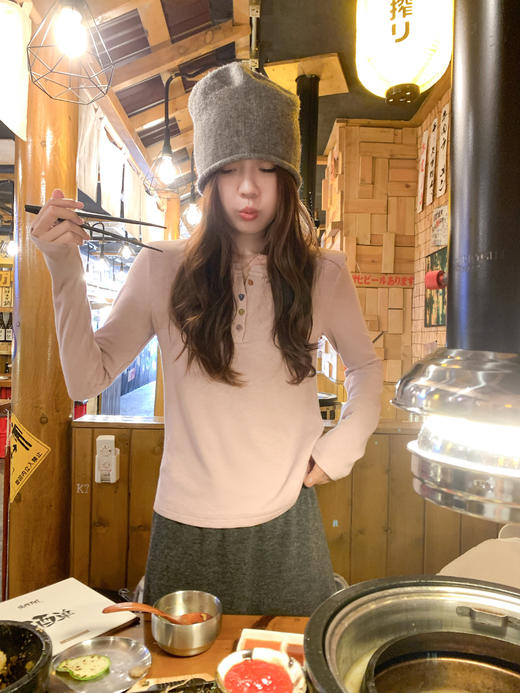 <曾小咸推荐>2.21现货秒杀 ！微信超特价！2色韩系长袖打底衫 日常129.99 立减70 秒杀59.99！！外套 秒杀179.99！！ 商品图9