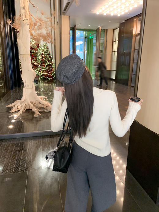 <曾小咸推荐>2.21现货秒杀 ！微信超特价！韩系翻领针织衫 日常189.99 立减100 秒杀89.99！！休闲裤 秒杀89.99！！ 商品图8