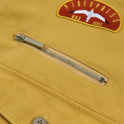 GOODBAI 916 EXPRESS 不规则做旧撞色工装夹克外套男女同款 商品图4