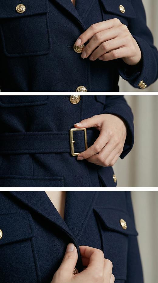 MK系带实用口袋西装外套 商品图5