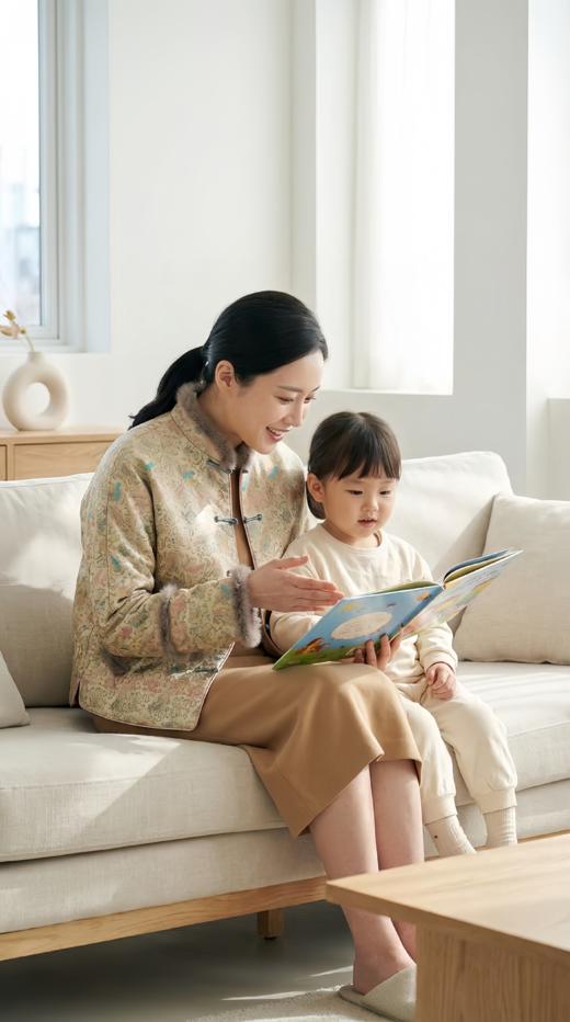 轻国风立领水貂毛拼接夹棉一字扣外套 商品图5