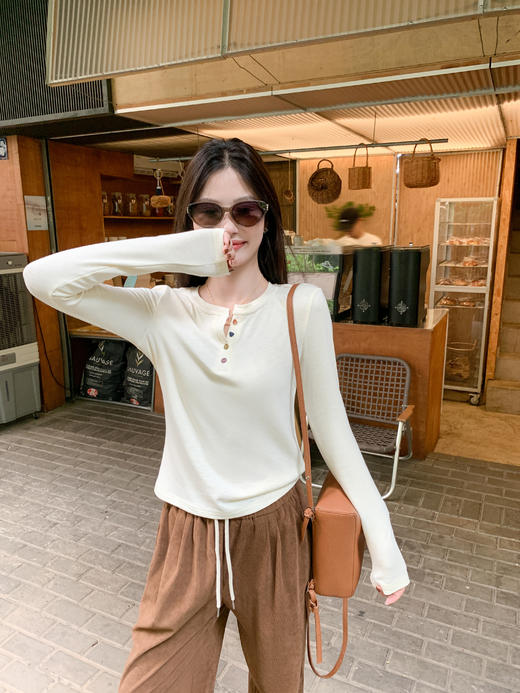 <曾小咸推荐>2.21现货秒杀 ！微信超特价！2色韩系长袖打底衫 日常129.99 立减70 秒杀59.99！！外套 秒杀179.99！！ 商品图11