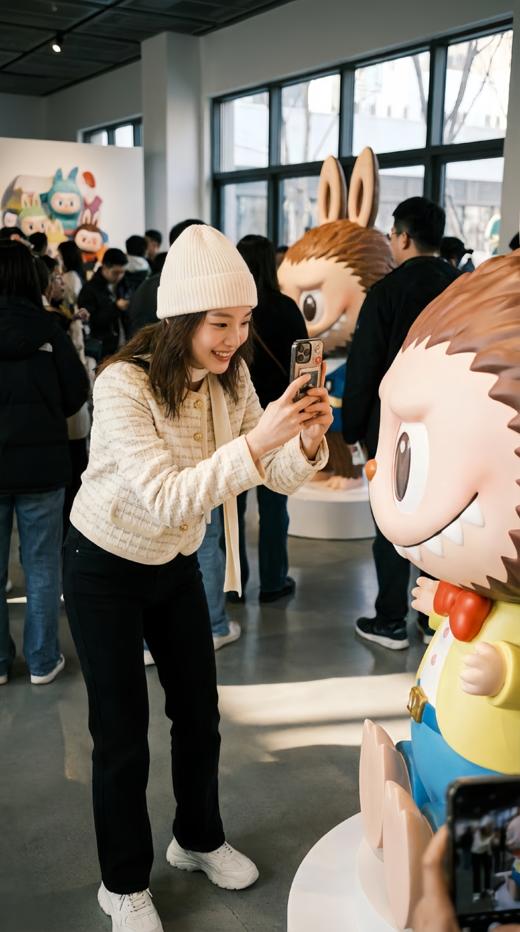 法式单排扣撞色小香外套 商品图4