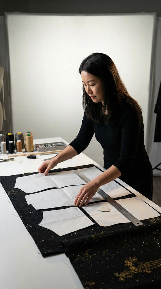 HN 玉兰花口宽翻边风衣 商品图2