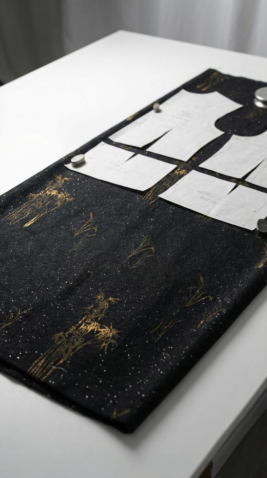 HN 玉兰花口宽翻边风衣 商品图4