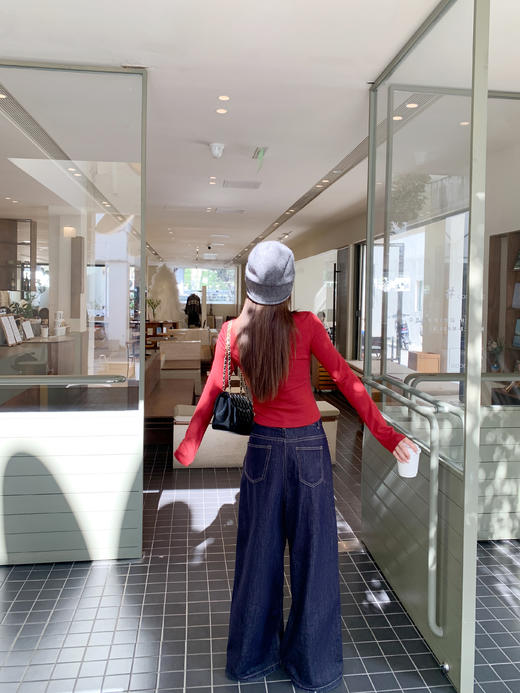 <曾小咸推荐>2.20 现货秒杀 ！微信超特价！韩系镂空修身T恤 日常119.99 立减60 秒杀59.99！！ 商品图8