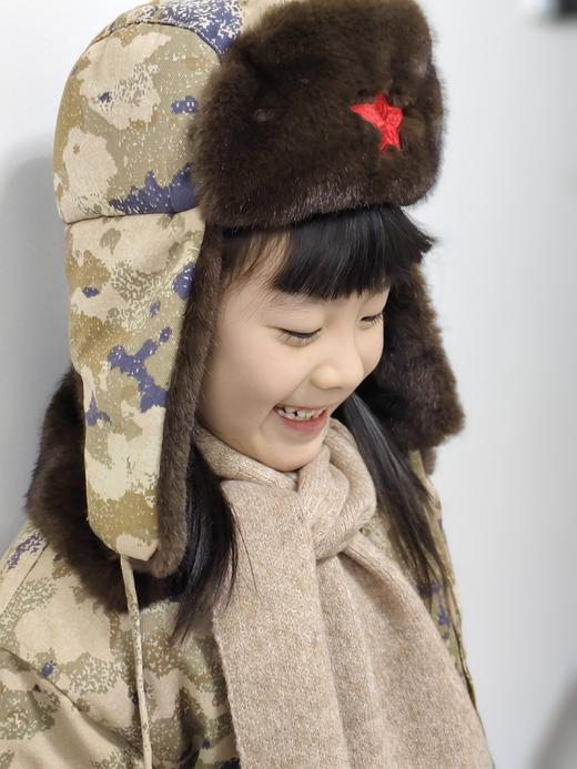 【儿童红星防寒帽】冬季儿童护耳加厚保暖刺绣五星防寒帽zyx 商品图1