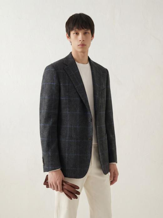 「60款可选」Stylbiella Noble Flannel Super 120's 法兰绒澳洲美丽诺羊毛全麻衬西装套装 商品图1