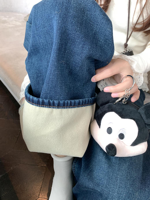 <曾小咸推荐>2.20 现货秒杀 ！微信超特价！韩系复古直筒加绒牛仔裤 日常229.99 立减130 秒杀99.99！！外套 秒杀199.99 商品图6