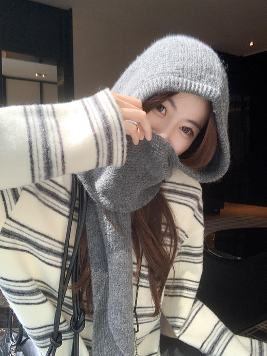 <曾小咸推荐>2.20现货秒杀 ！微信超特价！2色磨毛撞色条纹T恤 日常149.99 立减80 秒杀69.99！！ 商品图7