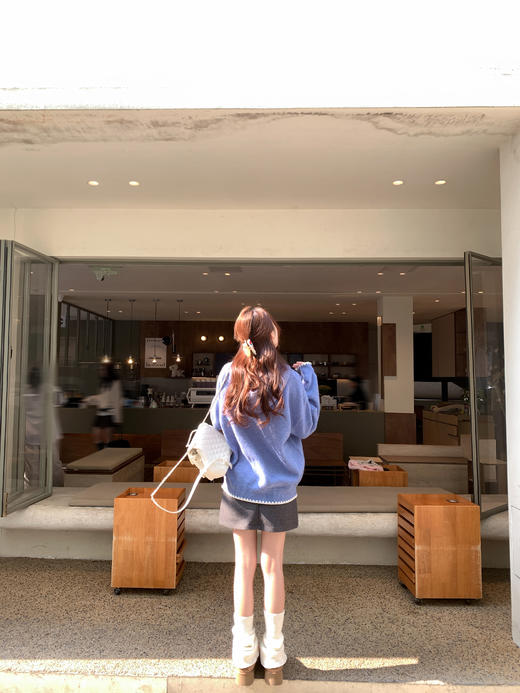 <曾小咸推荐> 2.26现货秒杀 ！微信超特价！韩系连帽毛衣 日常229.99 立减120 秒杀109.99！！ 商品图12