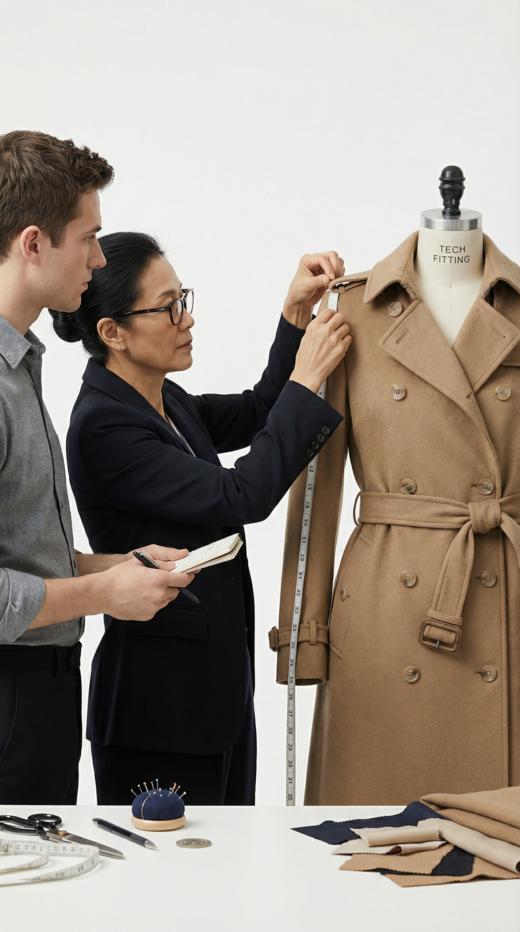 BR经典双排扣腰带风衣 商品图6